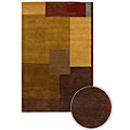 Hand-tufted Aditi New Zealand Wool Runner (2'6 x 10')