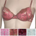 Mopas Embroidered Lace Bra (Set of 6)
