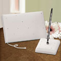 Starlight Guest Book and Pen Set