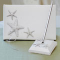 Beach Guest Book and Pen Set