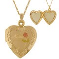 Goldfill Heart Locket with 'Nana' Engraving