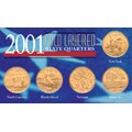 2001 Gold-layered Statehood Quarters