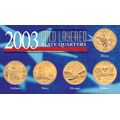 2003 Gold-layered Statehood Quarters