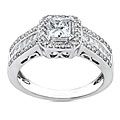 14k White Gold 1 1/4ct TDW Diamond Engagement Ring