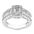 14k White Gold 1 1/4ct TDW Diamond Engagement Ring