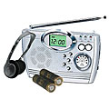 Compact Digital AM/FM Shortwave Radio Alarm Clock
