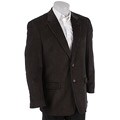 Bill Blass Dark Grey Corduroy 2-button Blazer