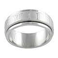 Stainless Steel Roman Numeral Spinner-style Band