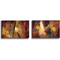 Pietro Adamo Galileo Stretched Canvas 2-piece Set