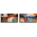 Marta Castell Solar Strata Stretched Canvas Set (2-piece)