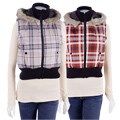 Ashley Fur Trim Hooded Vest