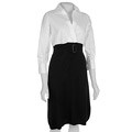 Bette Paige Women's Shirt-top Sweater Dress