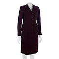 Kasper Women's Velvet Trim Skirt Suit