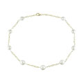 14k Gold Graduated Baroque South Sea Pearl Necklace (9-13mm)