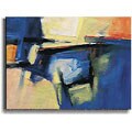 Eva Carter Night Desert Stretched Canvas Art