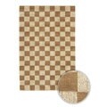 Hand-loomed Basil Natural Jute Rug (3'6 x 5'6)