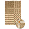 Hand-loomed Basil Natural Jute Rug (3'6 x 5'6)