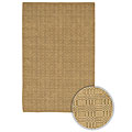 Hand-loomed Daria Natural Jute Rug (3'6 x 5'6)
