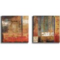 J. Douglas Shining Through Stretched Canvas Set (2-piece)