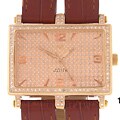 Aqua Master Men's Double Band Diamond Watch