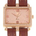 Aqua Master Women's Double Band Diamond Watch