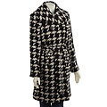 Harve Benard Belted Tweed Coat