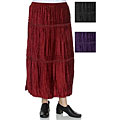 JFW Tiered Velvet Skirt