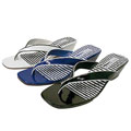Glaze by Adi Women's Patent Striped Sandals