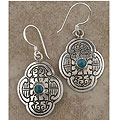 Sterling Silver Turquoise Earrings (Nepal)