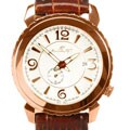 August Steiner 'Pavarotti' Rose Goldtone Watch