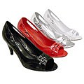 Glaze by Adi Patent Peep Toe Pumps