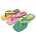 Glaze by Adi Flat Canvas Flip Flops