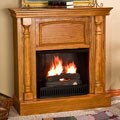 Grenoble Golden Oak Gel Fuel Fireplace