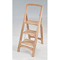 Three-step Wooden Step Stool