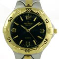 Helbros By Jules Jurgensen Men's Black Dial Watch