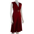 Anne Klein V-neck Empire Waist Dress