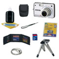 Pentax Optio A10 8.0MP Digital Camera W/ Bonus Kit