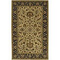 Hand-tufted Camelot Gold/ Rust Wool Rug (10' x 14')