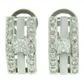 Maddy Emerson 'Vogue' Square CZ Earrings