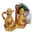 Sunshine Rooster Oil and Vinegar Set