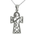 Sterling Silver Celtic Cross Necklace