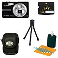 Black Olympus FE-240 7.1 MP Digital Camera w/Bonus (Refurb)