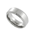 Tungsten Beveled-edge High Polish Band