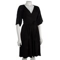 Donna Morgan Solid Matte Jersey Dress