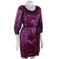 Donna Morgan Silk Poet Sleeve Dress