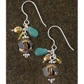 Earthtone Multi-Stone Dangling Earrings (USA)