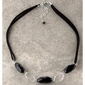 Black Onyx & Hematite Necklace (USA)