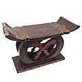Handcrafted Asante Royal Stool (Ghana)