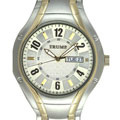 Trump Men's Two-tone Quartz Dress Watch