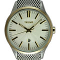 Trump Men's Mesh Bracelet Quartz Watch